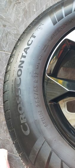 แม็กอีซูซุ ขอบ17 สีอบpowder coat  พร้อมยางคอนติ 265 65 17 ปี24 ยางสวยทุกเส้นใส่ isuzu ตัวสูง mu-x  mu7 รูปที่ 9