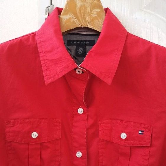 เสื้อเชิ๊ต​แบรนด์​  TOMMY.​ มือ​ 2​  สภาพใหม่ รูปที่ 2
