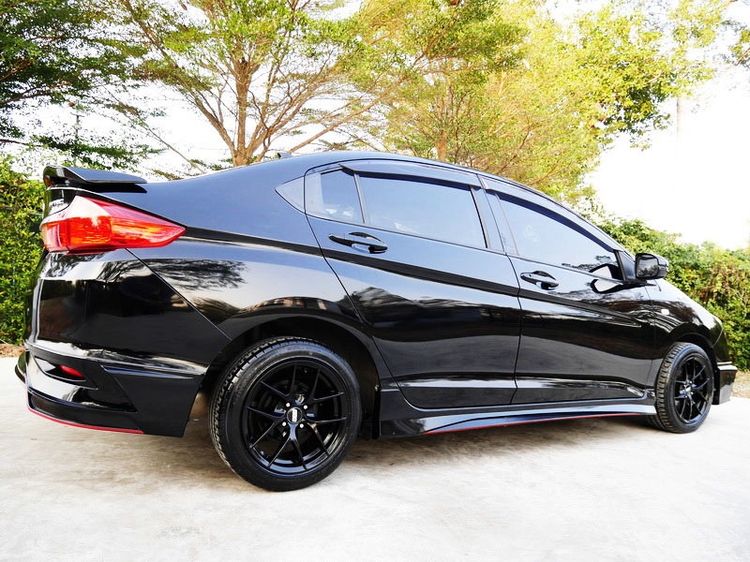 Honda City 2018 1.5 S i-VTEC Sedan เบนซิน ไม่ติดแก๊ส เกียร์อัตโนมัติ ดำ รูปที่ 4