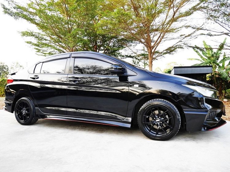 Honda City 2018 1.5 S i-VTEC Sedan เบนซิน ไม่ติดแก๊ส เกียร์อัตโนมัติ ดำ รูปที่ 2