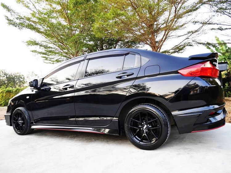 Honda City 2018 1.5 S i-VTEC Sedan เบนซิน ไม่ติดแก๊ส เกียร์อัตโนมัติ ดำ รูปที่ 3