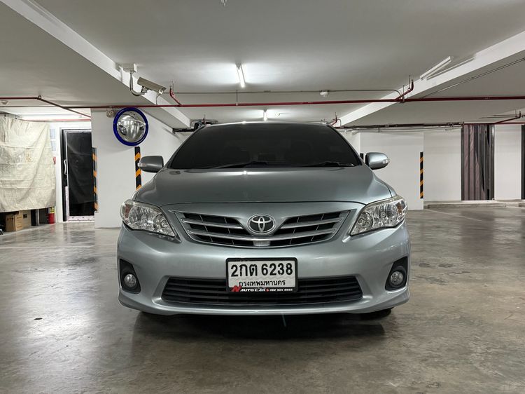 Toyota Corolla 2013 1.6 ไฮบริด NGV เกียร์อัตโนมัติ เทา รูปที่ 4