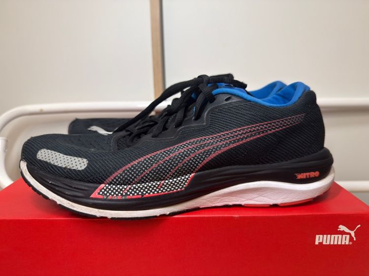ดำ ผ้าใบ รองเท้าผ้าใบ ขนาดอื่น ๆ รองเท้าวิ่ง Puma Velocity Nitro 2