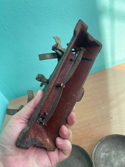 ตาชั่งทอง ตาชั่งยาจีน โบราณเก่าสะสม รูปที่ 11