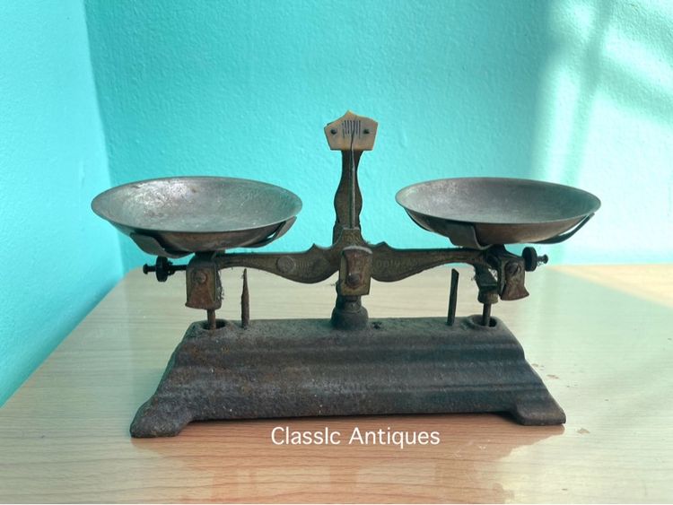 ตาชั่งทอง ตาชั่งยาจีน โบราณเก่าสะสม