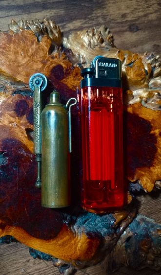 ไฟแช็ค IMCO เก่าโบราณสมัยสงครามโลกผลิตจากประเทศออสเตรีย รูปที่ 5