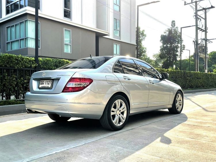 Mercedes-Benz C-Class 2009 C200 Kompressor Sedan เบนซิน ไม่ติดแก๊ส เกียร์อัตโนมัติ บรอนซ์เงิน รูปที่ 4