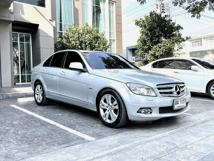 รถ Mercedes-Benz C-Class C200 Kompressor สี บรอนซ์เงิน