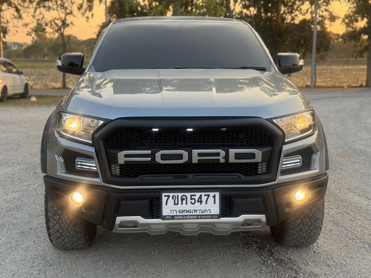 Ford Ranger 2021 2.2 Hi-Rider XLT Pickup ดีเซล ไม่ติดแก๊ส เกียร์อัตโนมัติ เทา