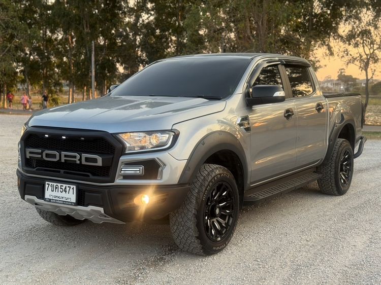รถ Ford Ranger 2.2 Hi-Rider XLT สี เทา