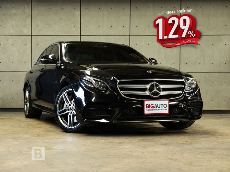 รถ Mercedes-Benz E-Class E300 2.0 AMG Dynamic สี ดำ