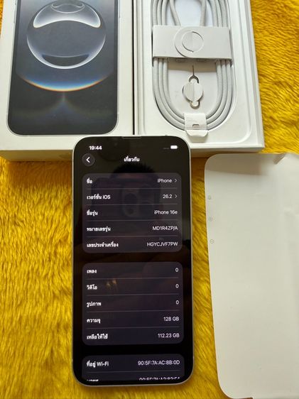 iPhone 16e-แบต100 รูปที่ 2