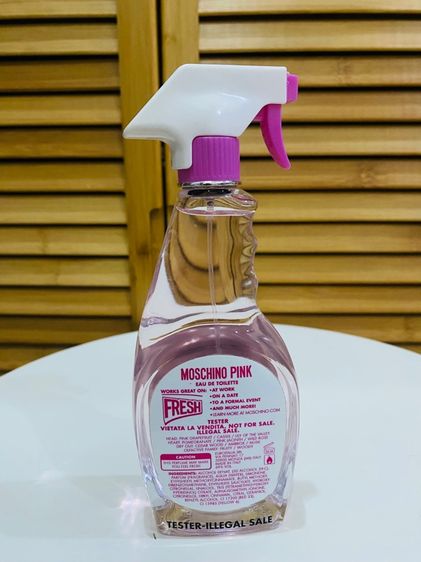 Moschino Pink Fresh Couture Moschino for Women EDT 100 ml No box  น้ำหอมแท้ ส่งฟรี รูปที่ 8