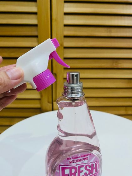 Moschino Pink Fresh Couture Moschino for Women EDT 100 ml No box  น้ำหอมแท้ ส่งฟรี รูปที่ 12