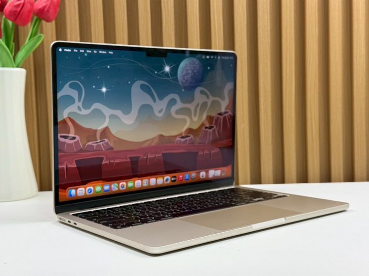 MacBook Air 13.6-inch M3 2024 Ram8GB SSD256GB Starlight  รูปที่ 3