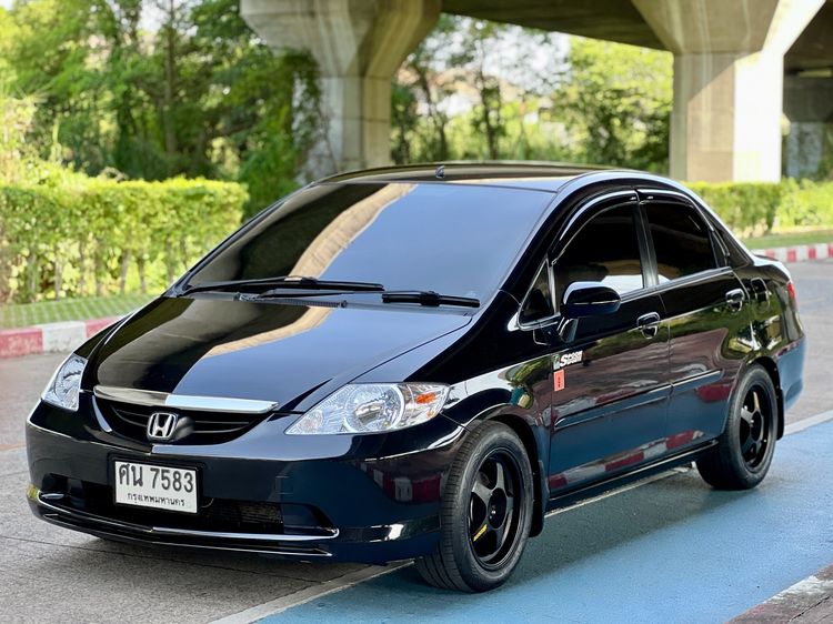 รถ Honda City 1.5 EXi สี ดำ