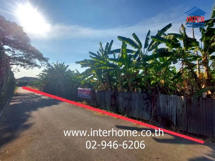 ที่ดินเปล่า 1200 ตร.ว. ที่ดิน ซอยนวลจันทร์56 (ซอยโพธิ์สุวรรณ) ถนนนวลจันทร์ ถนนประดิษฐ์มนูธรรม เขตบึงกุ่ม กรุงเทพมหานคร