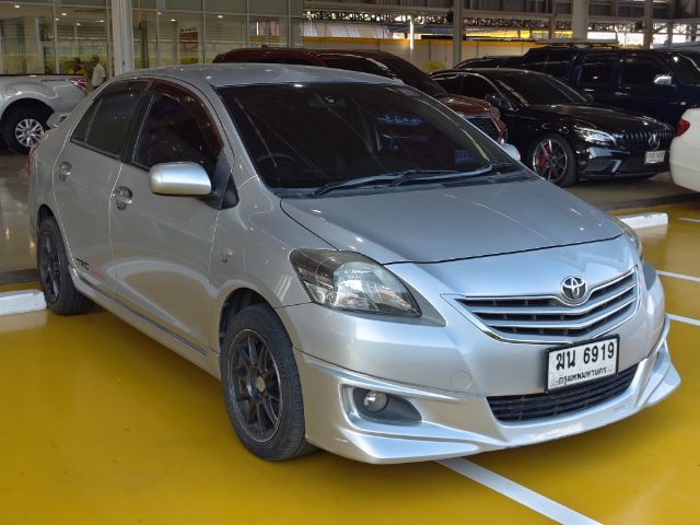 Toyota Vios 2012 1.5 TRD Sedan เบนซิน ไม่ติดแก๊ส เกียร์อัตโนมัติ บรอนซ์เงิน