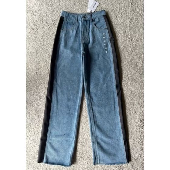 กางเกงยีนส์ miu miu ป้ายห้อย