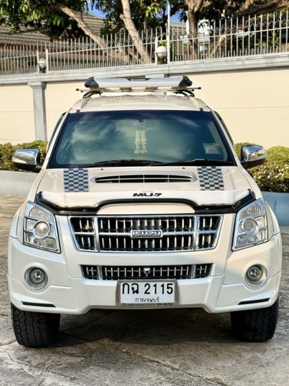 Isuzu MU-7 2011 3.0 Primo Super Titanium Utility-car ดีเซล ไม่ติดแก๊ส เกียร์อัตโนมัติ ขาว รูปที่ 3