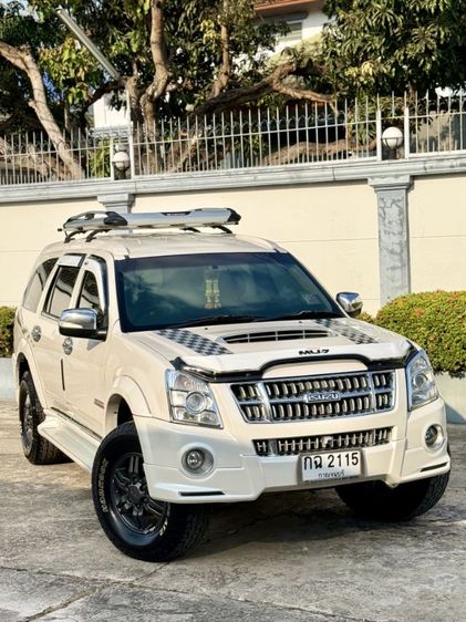 Isuzu MU-7 2011 3.0 Primo Super Titanium Utility-car ดีเซล ไม่ติดแก๊ส เกียร์อัตโนมัติ ขาว รูปที่ 2