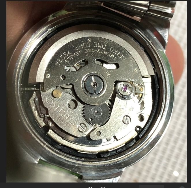 Seiko 5 automatic หน้าน้ำเงินลูกฟูก วินเทจมากๆ  รูปที่ 2