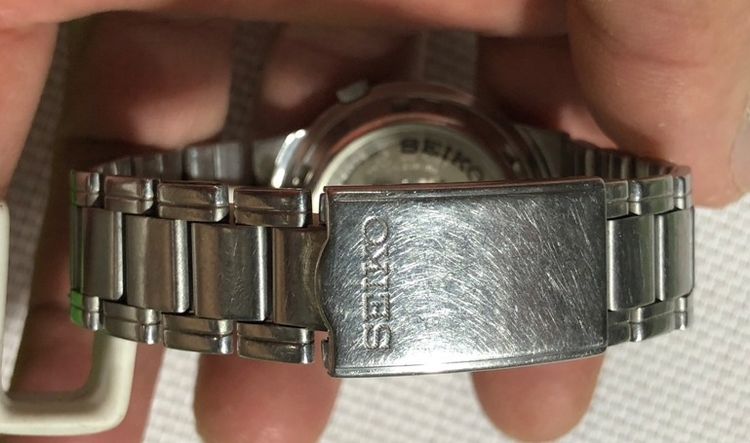 Seiko 5 automatic หน้าน้ำเงินลูกฟูก วินเทจมากๆ  รูปที่ 5