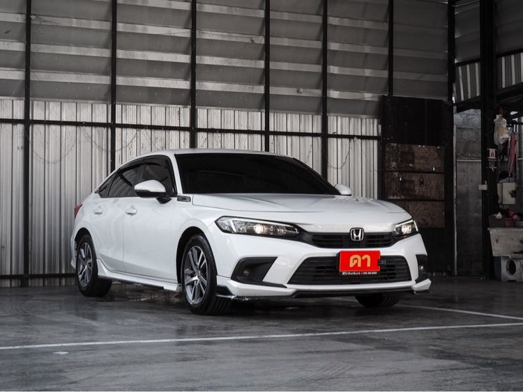 Honda Civic 2022 1.5 EL Sedan เบนซิน ไม่ติดแก๊ส เกียร์อัตโนมัติ ขาว รูปที่ 3