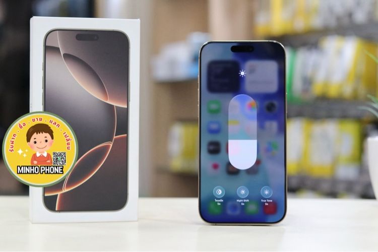  IPhone 16 Pro Max 256GB ทะเลทราย แท้ครบกล่อง แบต 100 ประกันศูนย์เหลือ รูปที่ 3