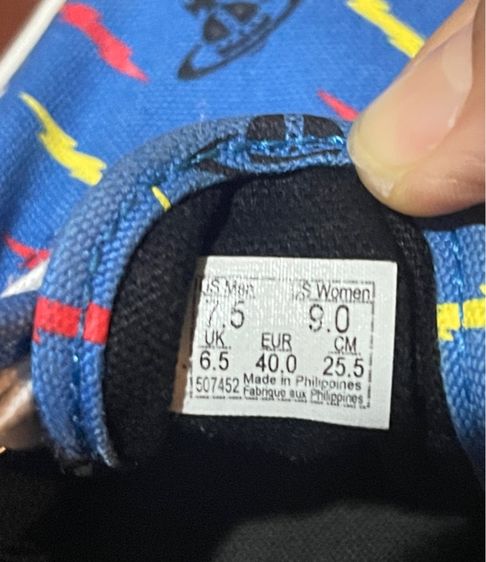 รองเท้าvanทำกับvivienne westwood รูปที่ 5