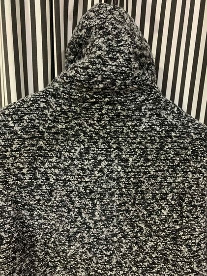 เสื้อโค้ทสั้นผ้าทวีดแบบมีปกกว้าง แบรนด์ญี่ปุ่น  INGNI ใส่กันหนาว กันลม บุผ้าอย่างดี บุซับในหน รูปที่ 9