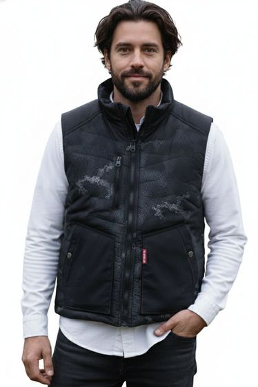 เสื้อกั๊ก BURTLE  ลายพราง Digital