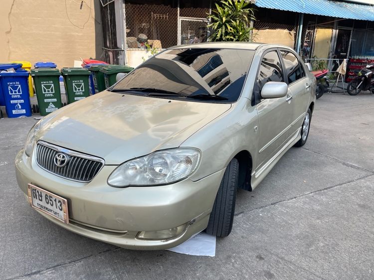 Toyota Altis 2006 1.6 G Sedan เบนซิน ไม่ติดแก๊ส เกียร์อัตโนมัติ บรอนซ์ทอง รูปที่ 2