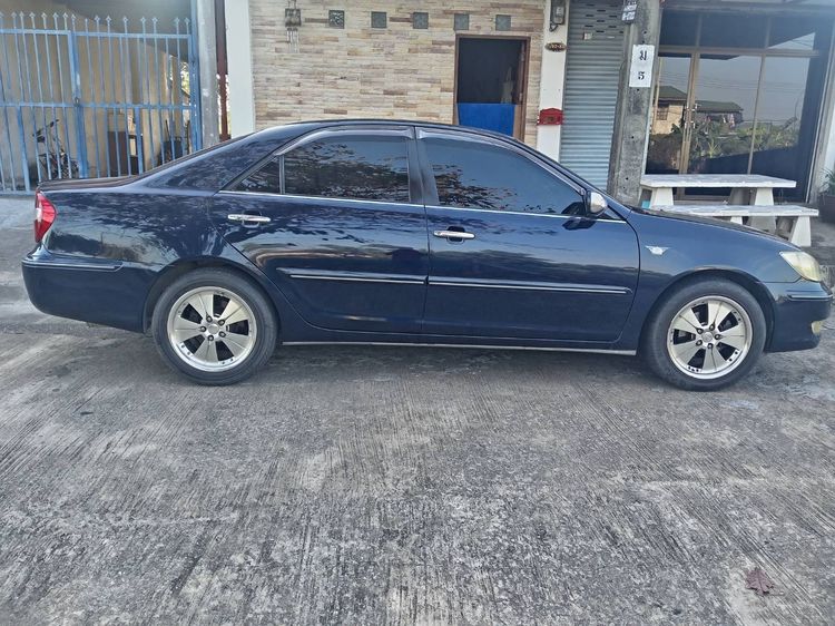 Toyota Camry 2002 2.4 Q Sedan เบนซิน LPG เกียร์อัตโนมัติ น้ำเงิน รูปที่ 4