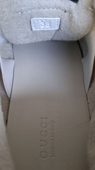 รองเท้า gucci มือ2 ของแท้ ขนาด 24cm. (38)สภาพสวยๆ รูปที่ 12