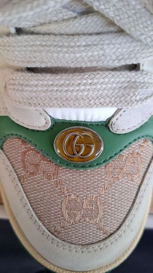 รองเท้า gucci มือ2 ของแท้ ขนาด 24cm. (38)สภาพสวยๆ รูปที่ 10