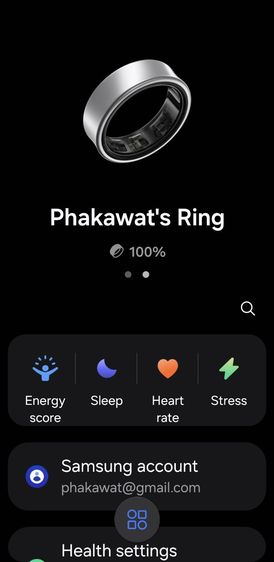 Samsung Galaxy Ring สีเงิน (Titanium Silver) Size 11 สภาพใหม่พร้อมกล่อง รูปที่ 4