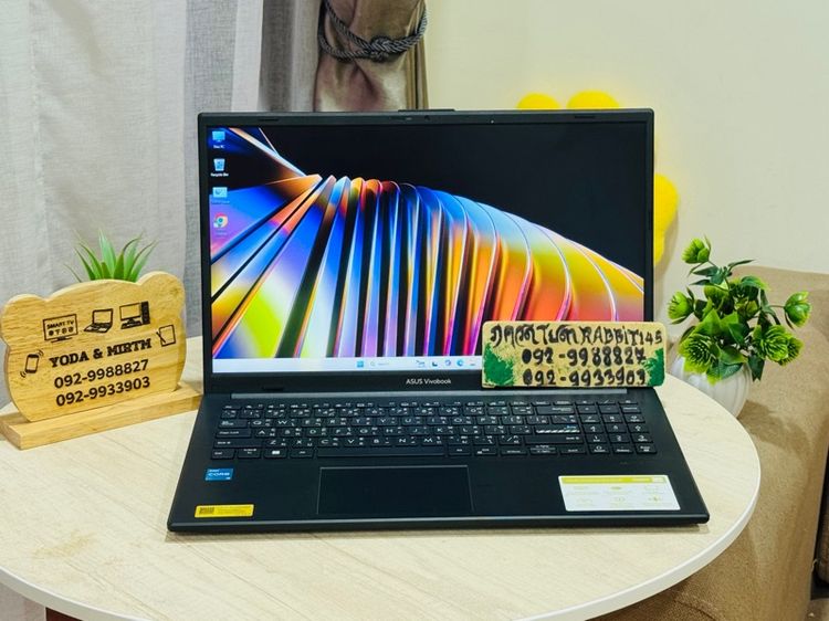 Asus VivoBook Go15 Core i3 Gen N, Ram 8G , M.2 Pcle 512G  ประกันศูนย์ 2027