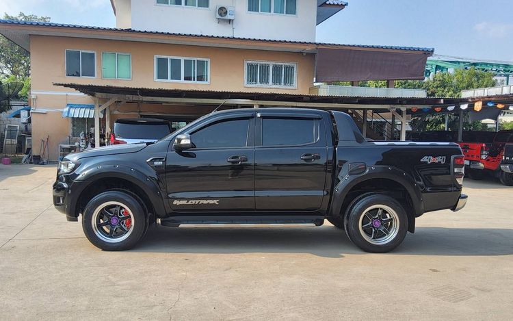 Ford Ranger 2018 2.2 Hi-Rider XLT Pickup ดีเซล ไม่ติดแก๊ส เกียร์อัตโนมัติ ดำ รูปที่ 4