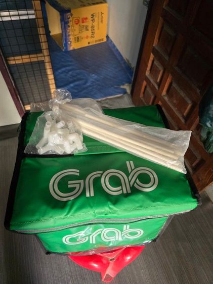 กระเป๋าแกรปขนาดกลาง พร้อมโครงครบชุดของใหม่ยังไม่ได้ใช้งาน รูปที่ 7