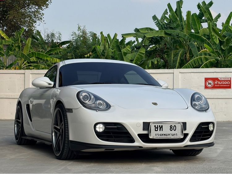 Porsche Cayman 2011 2.9 PDK Sedan เบนซิน ไม่ติดแก๊ส เกียร์อัตโนมัติ ขาว รูปที่ 3
