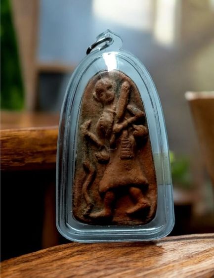 พระสีวลีเนื้อดิน พิมพ์จัมโบ้ หลวงพ่อกวย วัดโฆสิตาราม จ.ชัยนาท รูปที่ 2