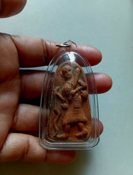 พระสีวลีเนื้อดิน พิมพ์จัมโบ้ หลวงพ่อกวย วัดโฆสิตาราม จ.ชัยนาท รูปที่ 5