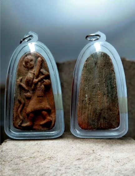 พระสีวลีเนื้อดิน พิมพ์จัมโบ้ หลวงพ่อกวย วัดโฆสิตาราม จ.ชัยนาท รูปที่ 4