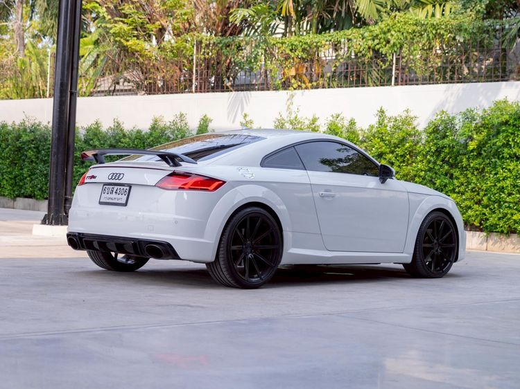 Audi Audi TT  2018 2.0 TFSI Quattro S Line 4WD Sedan เบนซิน ไม่ติดแก๊ส เกียร์อัตโนมัติ ขาว รูปที่ 4