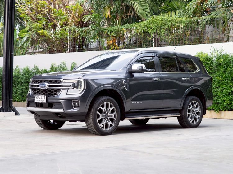 Ford Everest 2022 2.0 Bi-Turbo Titanium+ Utility-car ดีเซล ไม่ติดแก๊ส เกียร์อัตโนมัติ เทา รูปที่ 3