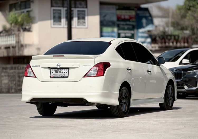 Nissan Almera 2016 1.2 VL Sportech Sedan เบนซิน ไม่ติดแก๊ส เกียร์อัตโนมัติ ขาว รูปที่ 4
