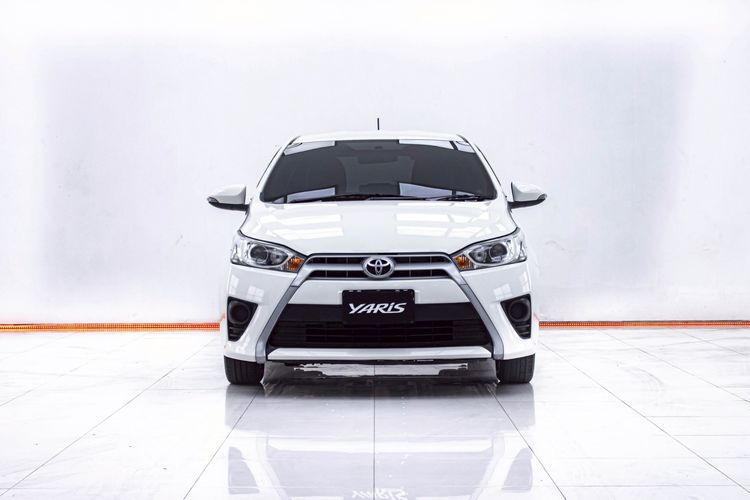 Toyota Yaris 2016 1.2 G Sedan เบนซิน ไม่ติดแก๊ส เกียร์อัตโนมัติ ขาว รูปที่ 4