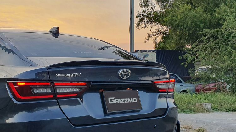 ชุดเเต่งสเกิร์ตรอบคัน GRIZZMO สำหรับ Toyota Yaris Ativ 2022 - 2026 ABS 100 งานเเบรนด์ไทย รูปที่ 6