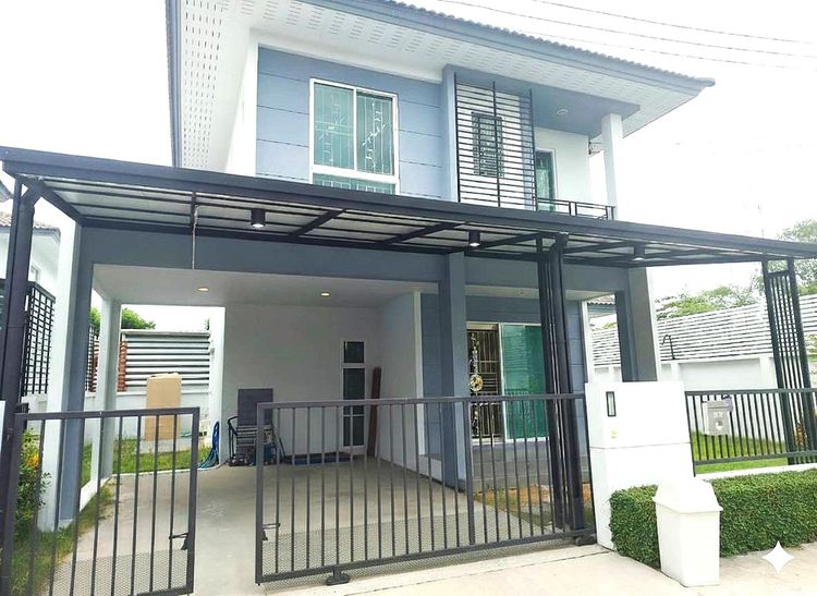 มีบางส่วน ขายบ้านเดี่ยว 2 ชั้น Groove Ville 3 อยุธยา ติดถ.สายเอเชีย พื้นที่ใหญ่ 58.6 ตร.วา 4 ห้องนอน พร้อมเข้าอยู่ ฟรีค่าโอน